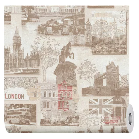 Обои бумажные 10х0,53 м МОФ Бридж 225802-1