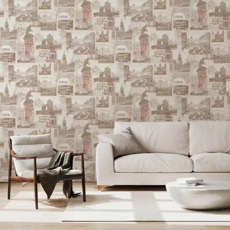 Обои бумажные 10х0,53 м МОФ Бридж 225802-1