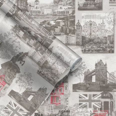 Обои бумажные 10х0,53 м МОФ Бридж 225802-5