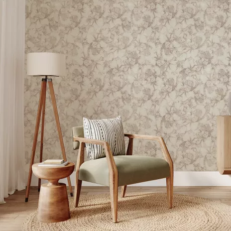 Обои бумажные 10х0,53 м МОФ Ирисы 6211-2