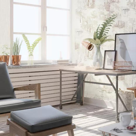 Обои бумажные 10х0,53 м МОФ Стрим 226712/01 К2349