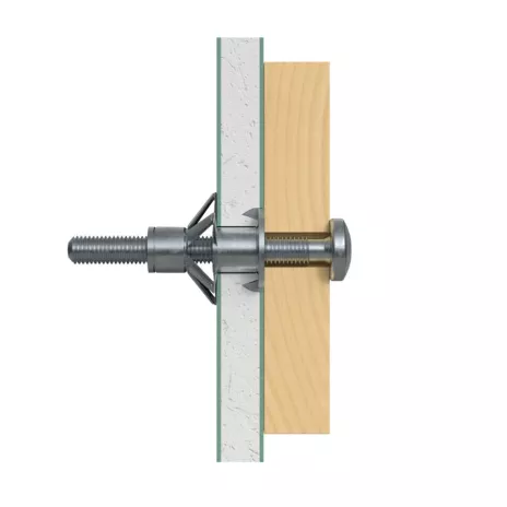 Дюбель для пустотелых материалов Fischer HM 6х37 мм 4 шт
