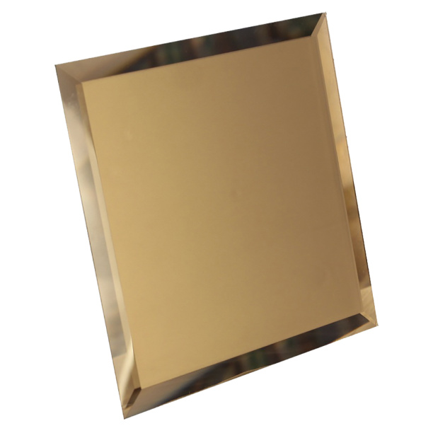 plitka zerkalnaya 200h200 mm bronza