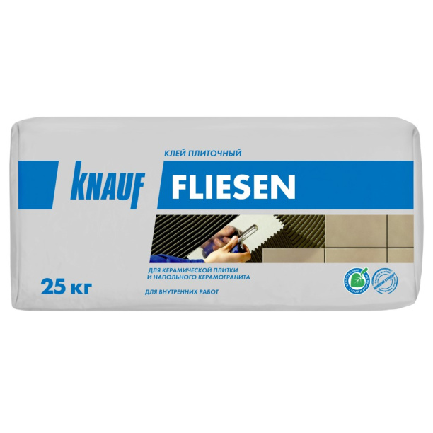 klej dlya plitki knauf fliesen 25 kg