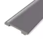 Плинтус напольный ударопрочный 2000х80х13 мм SOLID Титан - baucenter.ru