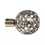 Наконечник d16 мм Метеор золото антик 2 шт - baucenter.ru