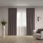 Штора SCANDI замша 230х280 см кофейная - baucenter.ru