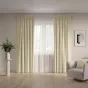 Штора Лия 180х275 см молочная - baucenter.ru