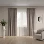 Штора Лен 200х270 см бежевая - baucenter.ru