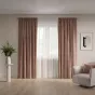Штора ЛУЧИЯ 180х275 см пыльная роза - baucenter.ru