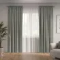 Штора NEODECO Бархат 200х280 см серая - baucenter.ru