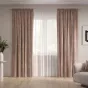 Штора NEODECO Бархат 200х280 см тауп - baucenter.ru
