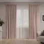 Штора NEODECO Канвас 180х280 см какао - baucenter.ru