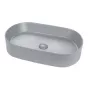 Раковина на столешницу FLUMEN DESIGN Elbe Cement Grey серая - baucenter.ru