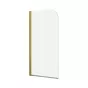 Ширма для ванны FLUMEN DESIGN Oro 85х140 см золото - baucenter.ru
