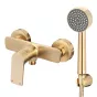 Смеситель для душа FLUMEN DESIGN Orlean Ti-gold золото - baucenter.ru