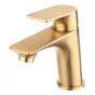 Смеситель для раковины FLUMEN DESIGN Orlean Ti-Gold золото - baucenter.ru