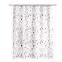 Текстильная штора для ванной FLUMEN Terrazzo rose 200х180 см розовая - baucenter.ru