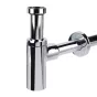 Сифон для умывальника FLUMEN T20030 бутылочный цилиндр 1 1/4" латунь хром - baucenter.ru