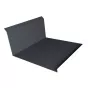Планка примыкания нижняя 122x260x2000 мм Grand Line 0,45 мм графит RAL 7024 - baucenter.ru