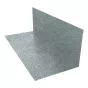 Планка примыкания верхняя 146x250x2000 мм 0,45 мм оцинкованная - baucenter.ru