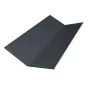 Ендова нижняя 150x150x2000 мм Grand Line 0,45 мм графит RAL 7024 - baucenter.ru