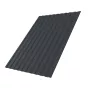 Профнастил C8 2x1,2 м 0,35 мм графит RAL 7024 Grand Line - baucenter.ru