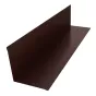 Планка внутреннего угла 50х50x2000 мм 0,45 мм коричневая RAL 8017 - baucenter.ru