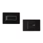 Дверные накладки с заверткой Code Deco WC-10031-BLM черные - baucenter.ru