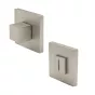 Дверные накладки с заверткой сатинированный никель Morelli MH-WC-S6 MSN - baucenter.ru