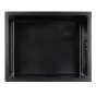 Мойка кухонная стальная черная 540x440х200 мм KITRO - baucenter.ru
