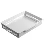 Корзина пластиковая 60х10 белая 578x423х85 мм Практик HOME - baucenter.ru