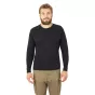 Футболка с длинным рукавом 56-58 XXL черная - baucenter.ru