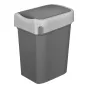 Контейнер для мусора SMART BIN 10 л серый - baucenter.ru