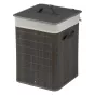 Корзина для белья Бамбук 50x35x35 см 61 л серая - baucenter.ru