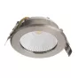 Светильник встраиваемый NEODECO Брита 5 Вт LED 4000 K COB никель - baucenter.ru