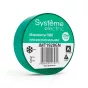 Изолента ПВХ Systeme Electric 19 мм зеленая 20 м - baucenter.ru