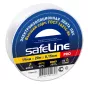 Изолента ПВХ Safeline 19 мм белая 20 м - baucenter.ru