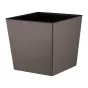 Горшок пластиковый London CUBE французский платан 25x25х24 см 11,6 л - baucenter.ru