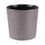 Кашпо пластиковое d27,5 см h25,5 см 7,5 л серый жемчуг La Decoro - baucenter.ru