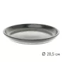 Поддон керамический черный d20,5 см h2,5 см - baucenter.ru