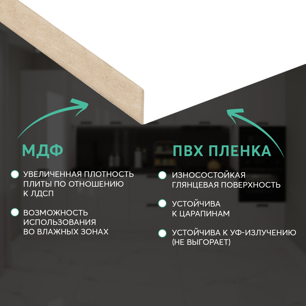 Моно белый глянец