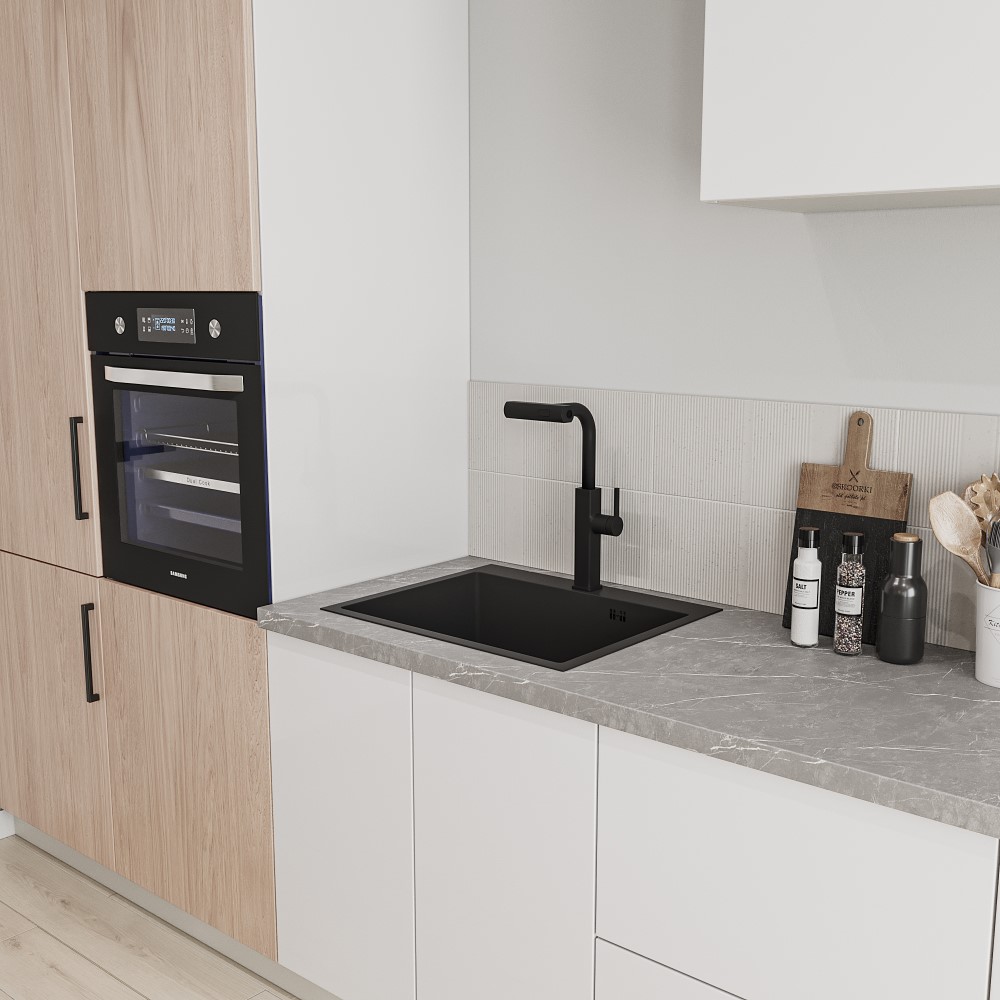 Моно светло-серый глянец