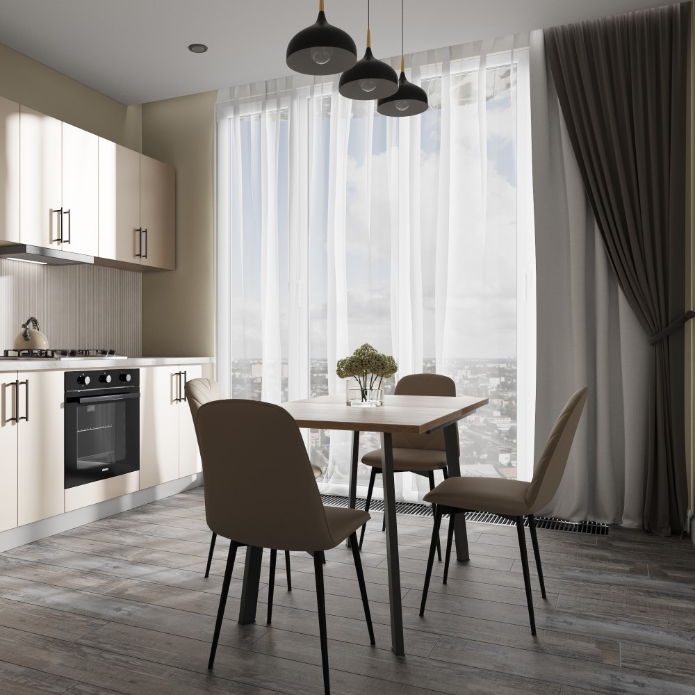 Моно Спектрум Матовый Розовый