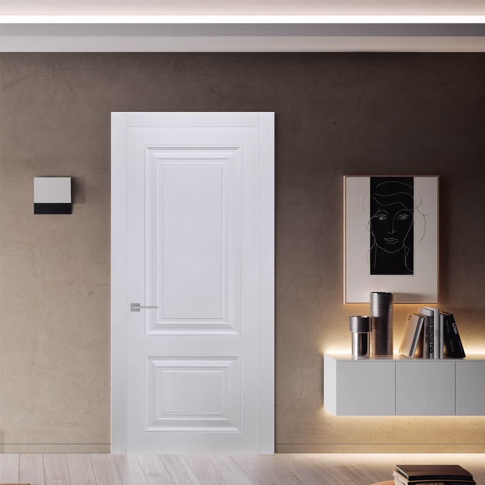 Багет К-2 эмаль белая