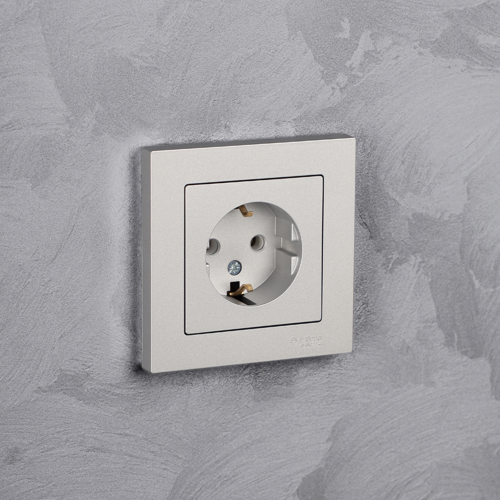 Атлас Дизайн алюминий Systeme Electric