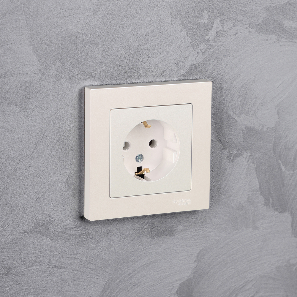 Атлас Дизайн жемчужный Systeme Electric