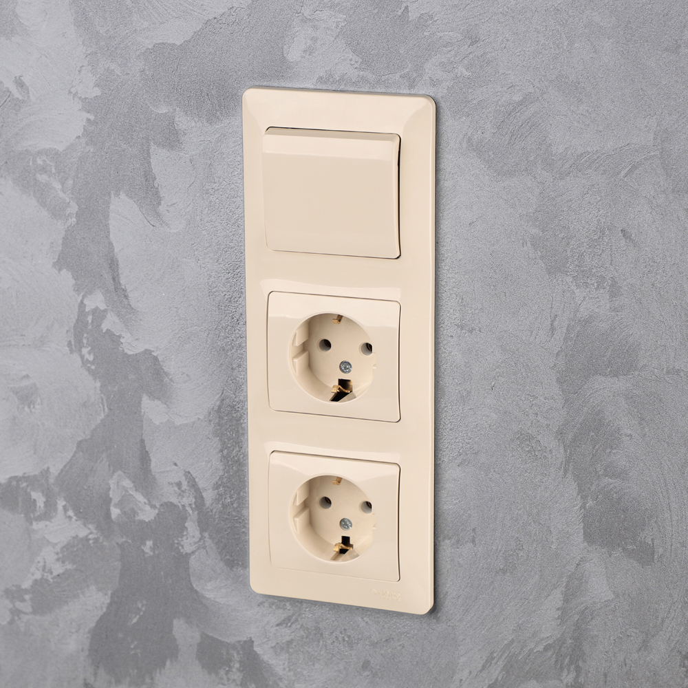 Глосса бежевая Systeme Electric