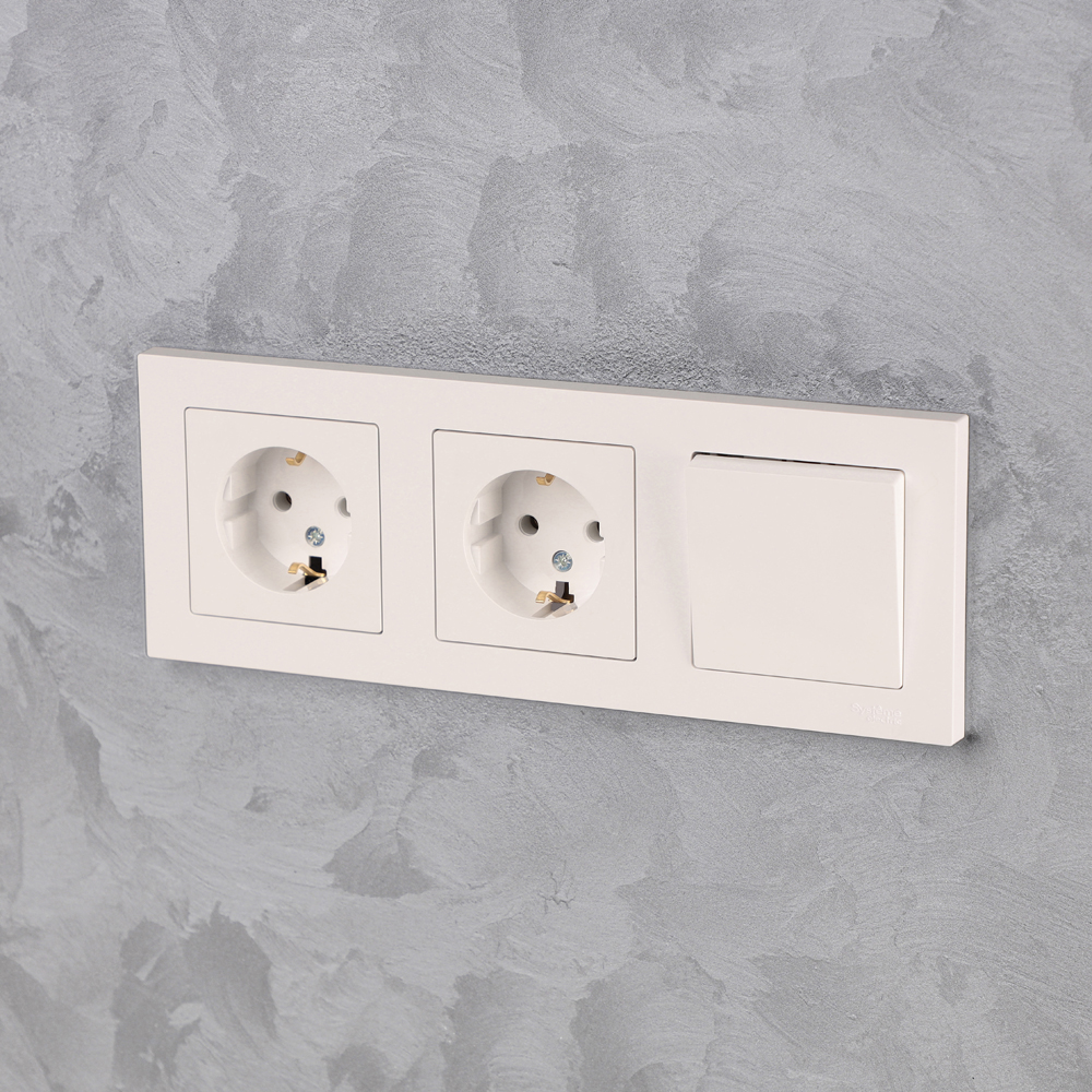 Атлас Дизайн белый Systeme Electric