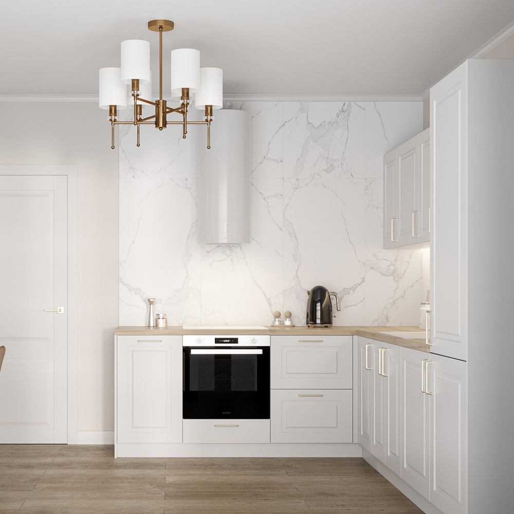 Неоклассика эмаль белая